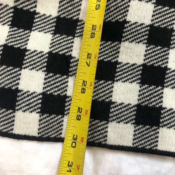 Talbots Black n White Checkers Knit Blazer - Picture 5 of 9